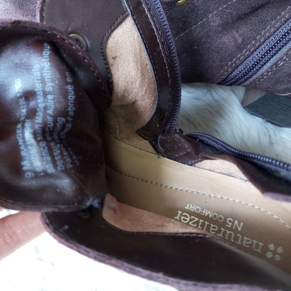 Combat boots leather - ankle boots with laces - Picture 10 of 16